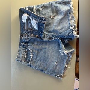 Abercrombie and fitch denim shorts